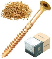 KONŠTRUKČNÉ SKRUTKY DO DREVA 4 x 50 mm TORX SKRUTKA 250 KS