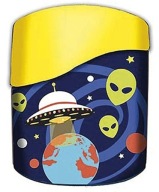 Orezávatko na pastelky Aliens/UFO, žlté