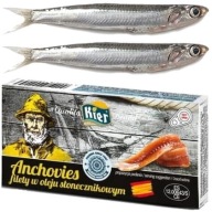 Filety sardel Sardely v slnečnicovom oleji v plechovke Kwa Omega 45g KIER