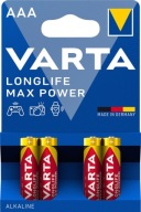 Batérie VARTA Longlife LR03 LR3 R3 AAA 4x 4 kusy