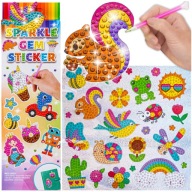 Maľba DIAMANTOVÁ VÝŠIVKA Samolepky Scrapbook Mosaic 5D DIAMANTOVÁ NÁLEPKA