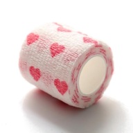 KOHÉZNY OBVAZ ELASTICKÝ SAMOLEPIACI OBLIAH 5cm x 4,5m SRDCE