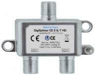 TechniSat Digisplitter CE 2 S/T HD 5-2400 MHz DVB-T rozbočovač signálu