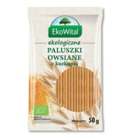 Celozrnné ovsené tyčinky s kurkumou BIO 50g