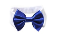 ELEGANTNÝ MOTÝĽ PRE PSA A MAČKU, NASTAVITEĽNÝ MODRÁ. S FUNNY OBLEČENIE