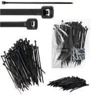100x sťahovacie pásky Káblové pásky Zipsy 2,5 x 120 mm Silné UV sťahovacie pásky