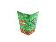 Pixel krabičky na popcorn, 6 ks