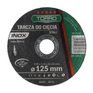 Kotúč na rezanie kovu 125X1X22,23 T07-07125 125x1 Torro Premium