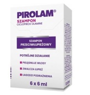 PIROLAM šampón proti lupinám 6 vrecúšok x 6 ml