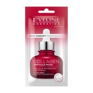 EVELINE FACE THERAPY PROFESIONÁLNA AMPULA-PLEŤOVÁ MASKA 8ML KOLAGÉN ČERVENÝ.