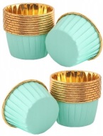 MUFFIN LINERS formičky na košíčky DECORATIONS narodeninové ZELENÉ 20 ks