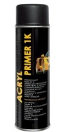 Sprej do auta ACRYL 1k 500ml čierny