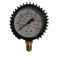 DUSÍKOVÝ REDUKTOR MANOMETER 315 BAR M12x1,5 63 mm
