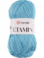 YarnArt Etaminová priadza 30 g 180 m farba 424 svetlomodrá