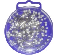 ČEPY so SKLO -- BIELY -- HLAVA 0,60 x 30 mm