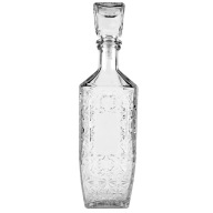 BARSKY sklenená karafa 0,5 l s korkom na whisky, víno, likér, voda, 500 ml