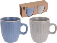 Kameninový hrnček na KÁvu A ČAJ 150 ml - 2 kusy