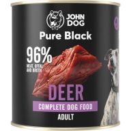 Mokré krmivo z diviny Pure Black s jeleňom 800 g
