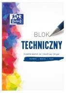 Oxford Technická podložka A4 10 listov 250G biela