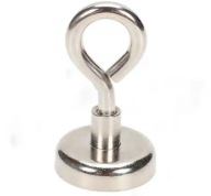 MAGNETICKÝ DRŽIAK SILNÝ NEODYMIOVÝ MAGNET S UCHOM Ø12 mm 2kg