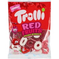 RED FRUITS TROLLI JELLIES 100g Mini krúžky