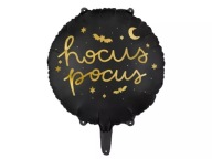 HOCUS POCUS FÓLIOVÝ BALÓN, ČIERNA, 45CM, 1 KS.