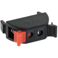 Zásuvka s krimpovacími konektormi, 2-pin, 31x12mm