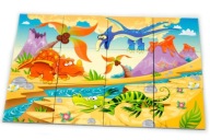 Magnetické puzzle MAGNET DINOSAURS PUZZLE
