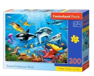 PUZZLE 200 TROPICKÉ SVETOVÉ KOLEČKO POD VODOU