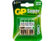 5x SUPER ALKALICKÁ GP AAA BATÉRIA, LR3 1,5V