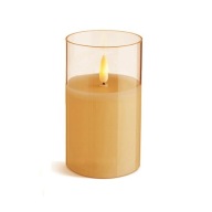 LED SVIEČKA NA BATÉRIOVÉ NAPÁJANIE V TRUBKE, STREDNÁ 11,5CM