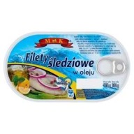MK SLEDE FILETY V OLEJU 170G