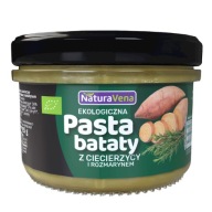 Bio pasta zo sladkých zemiakov, cíceru a rozmarínu 185g