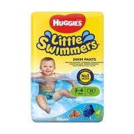 HUGGIES plavecké plienky 3-4 7kg-15kg 12 ks