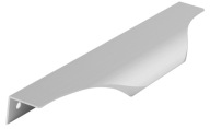 Strieborná hliníková hranová rukoväť - 320/340 mm UA04 AMIX