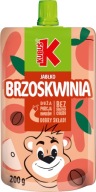 KUBUŚ Jablkovo-broskyňová pena pre deti 200 g