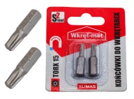 BITKY PRE SKRUTKOVAČE TORX TX-15 25MM 2KS