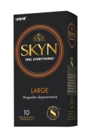 SKYN Veľké kondómy, dlhšie, 10 kusov
