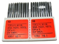 Strojové šijacie ihly 100/16 100/16 135x1 61 B DPx1 SY1451 RHEIN [6]