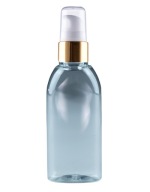 50ml fľaša s pumpičkou, PET, 20/410, Transparent