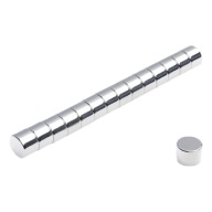 Neodymový cylindrický magnet MW 7x5 N38 10 ks