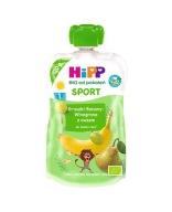 HIPP Hippis Sport Mousse Hrušky Banány Hrozno s ovsom 120 g