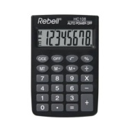 REBELL RE-HC108 BX VRECKOVÁ 8-CIFERNÁ VEDECKÁ KALKULAČKA S LCD DISPLEJOM