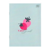 NOTEBOOK A5 16K FAREBNÉ TRENDY GIRLS LINE INTERPRINT