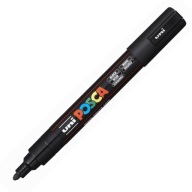 Čierna plagátová fixka Posca PC-5M