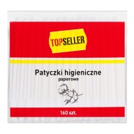 TOPSELLER Papierové hygienické tyčinky 160 ks.