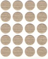 Čiapka samolepiaca dub 13mm 20ks 40041