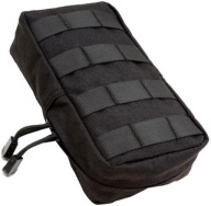 MOLLE puzdro, vojenské puzdro, čierne, na taktický opasok