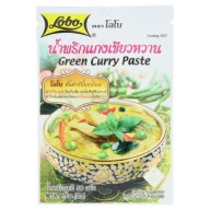 Zelená kari pasta, zelené kari 50g Lobo