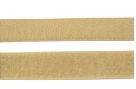 VELCRO PÁSKA 20 MM HÁČKOVÁ SLUČKA 1 MB BÉŽOVÁ BÉŽOVÁ